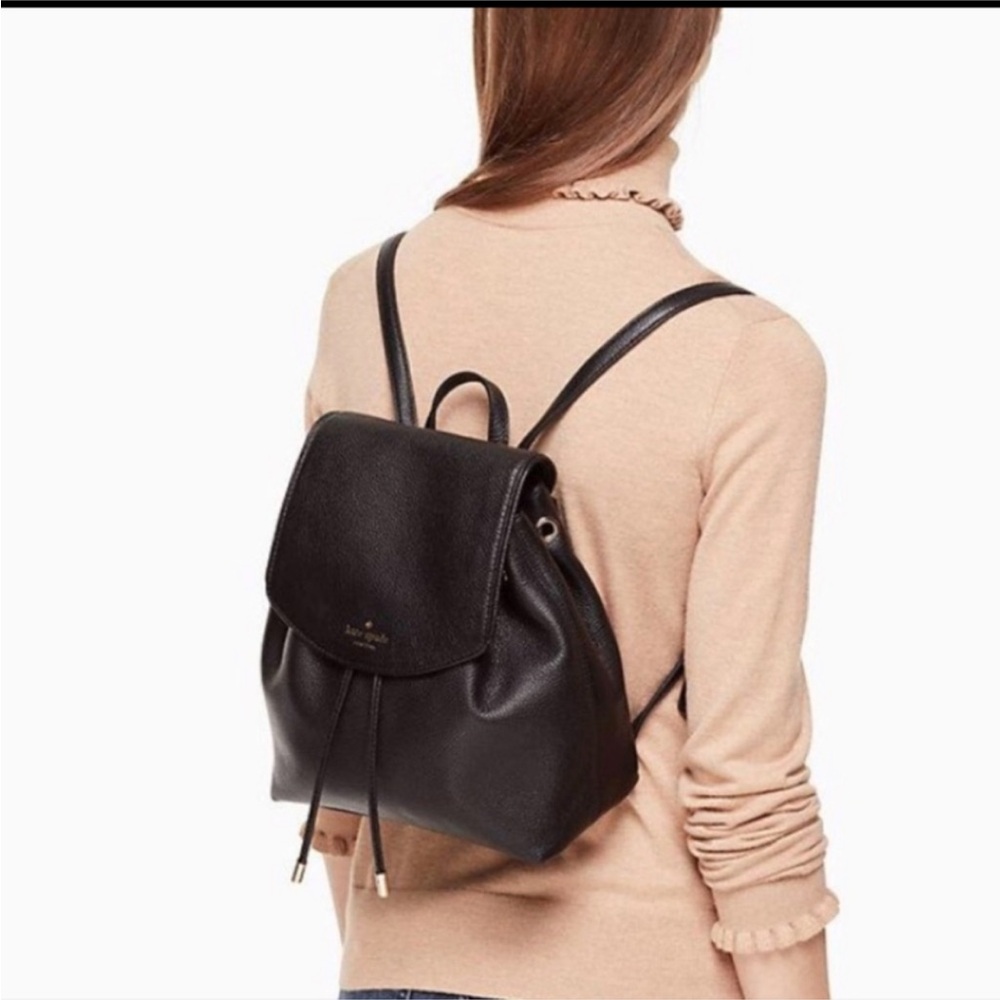 ❌SOLD!❌ Kate Spade NWT Hot Pink Leather Backpack “Small Breezy Mulberry Street” - Picture 11 of 11